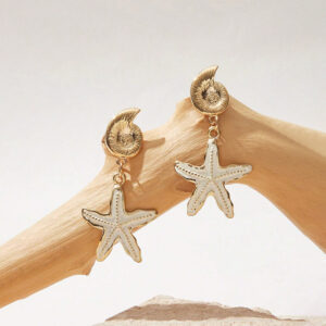 Summer Ocean Style Starfish Earrings