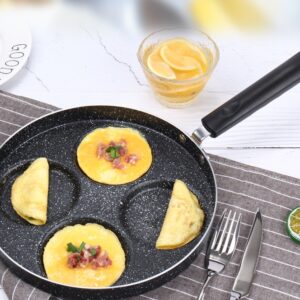 Egg Frying Pan Nonstick Pancake Pans 4-Cups Cookware Pancake Pan Egg Pan Suitable For Gas Stove