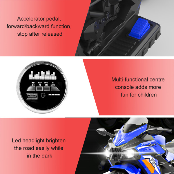 12V Children's Electric Motorcycle for kids - Image 8