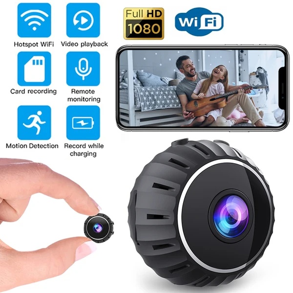 Mini Hidden Spy Nanny Camera Wireless Nanny Cam WiFi Home Security HD 1080P DVR - Image 3