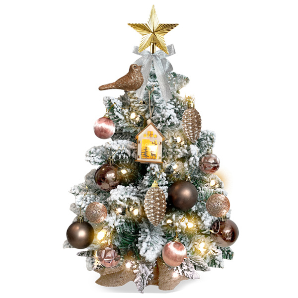 55cm Plush Christmas Tree With LED Light No Shipments On Weekends, No Temu Sales Allowed - Image 5
