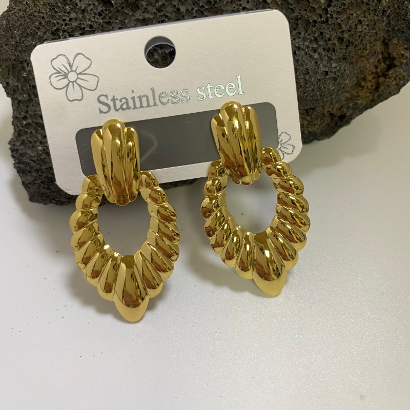 Minimalist Stainless Steel Jewelry Earrings - Image 10