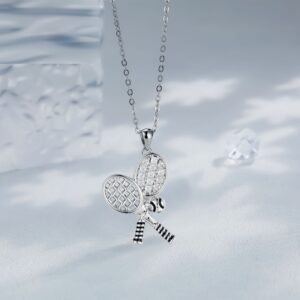 Best Seller In Europe And America Jewelry Accessories Tennis Rackets Women's Necklace Clavicle Chain