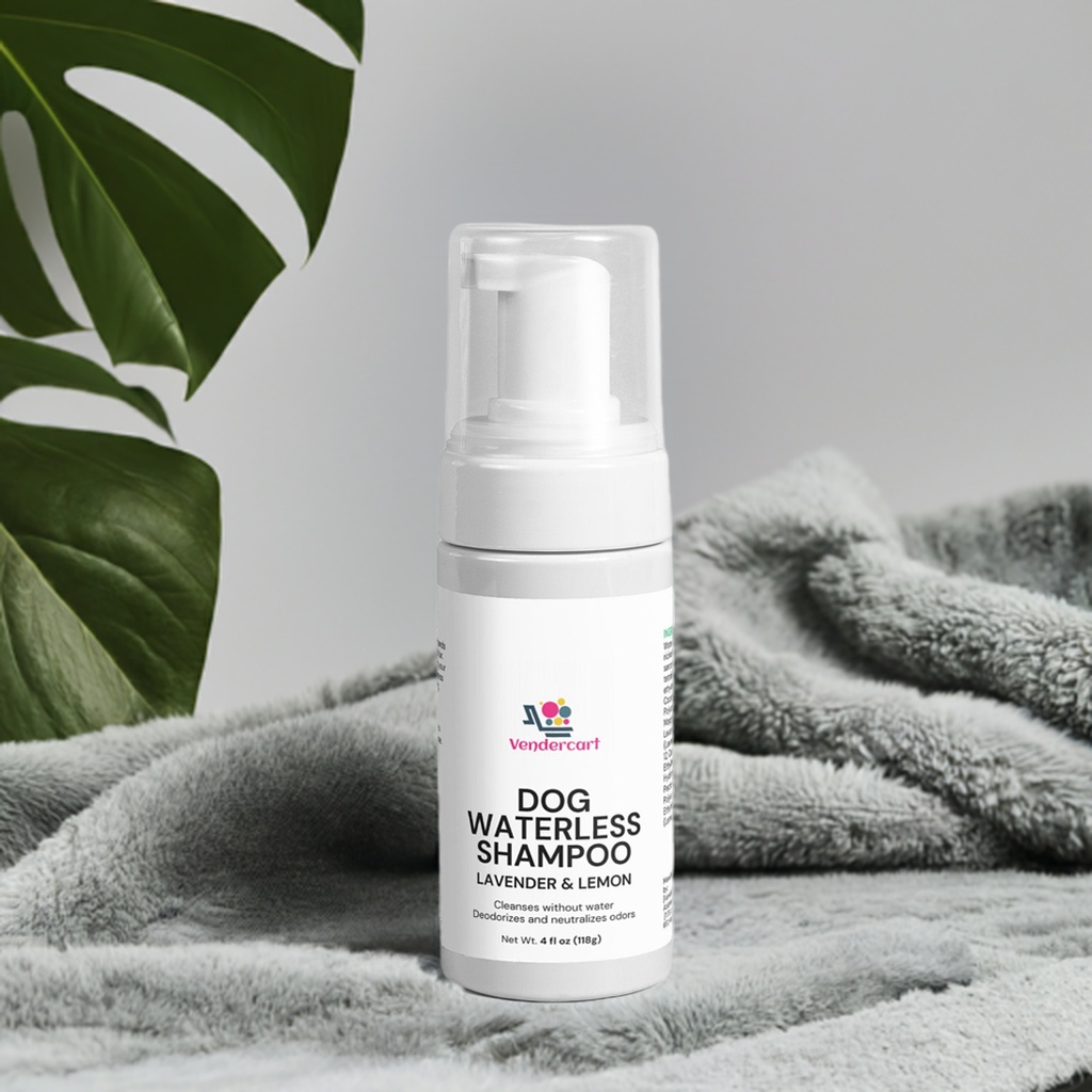 Dog Waterless Shampoo No Rinse, Easy Clean Coat Formula For Pets - Image 6